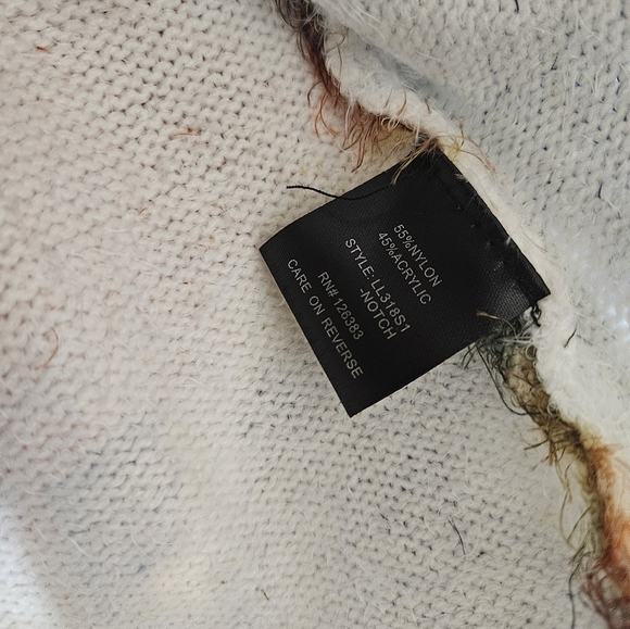 NWT ETHYL Colorful Abstract Women's Sweater - Picture 4 of 6